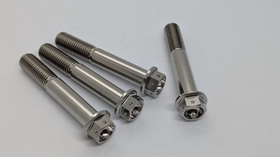 Suzuki GSXR600 Titan Bremssattel Schraubensatz vorne 06-10 Ti Taper Hex Flansch
