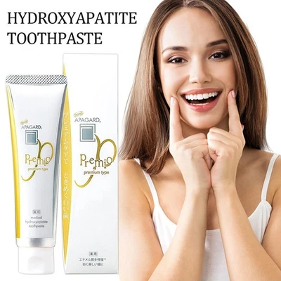 Apagard Premio Sangi Hydroxylapatit Zahnpasta, Zähne aufhellen Hohlraumschutz, Neu