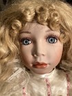 1997 Vintage Porcelain Doll By William Tung- # 281/1500- 24" Tall- Blonde — photo 3