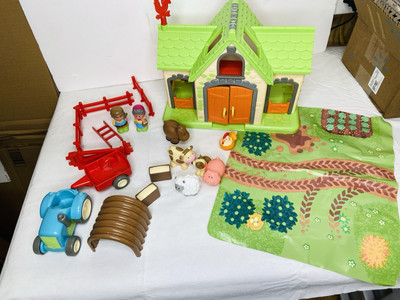 Early Learning Centre Happyland Bundle Interactive Farm Animals Figures Vehicles