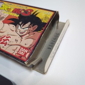 Bandai Dragon Ball 3 Goku Den Famicom NES Japan Import Used