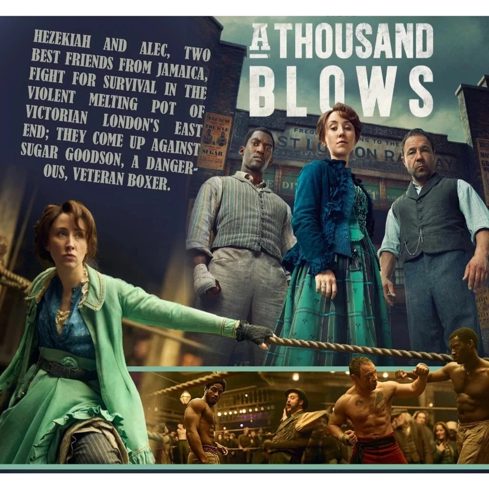 DVD A Thousand Blows Season 1 Complete Series Region Free HD Quality NEW - image 2 of 3