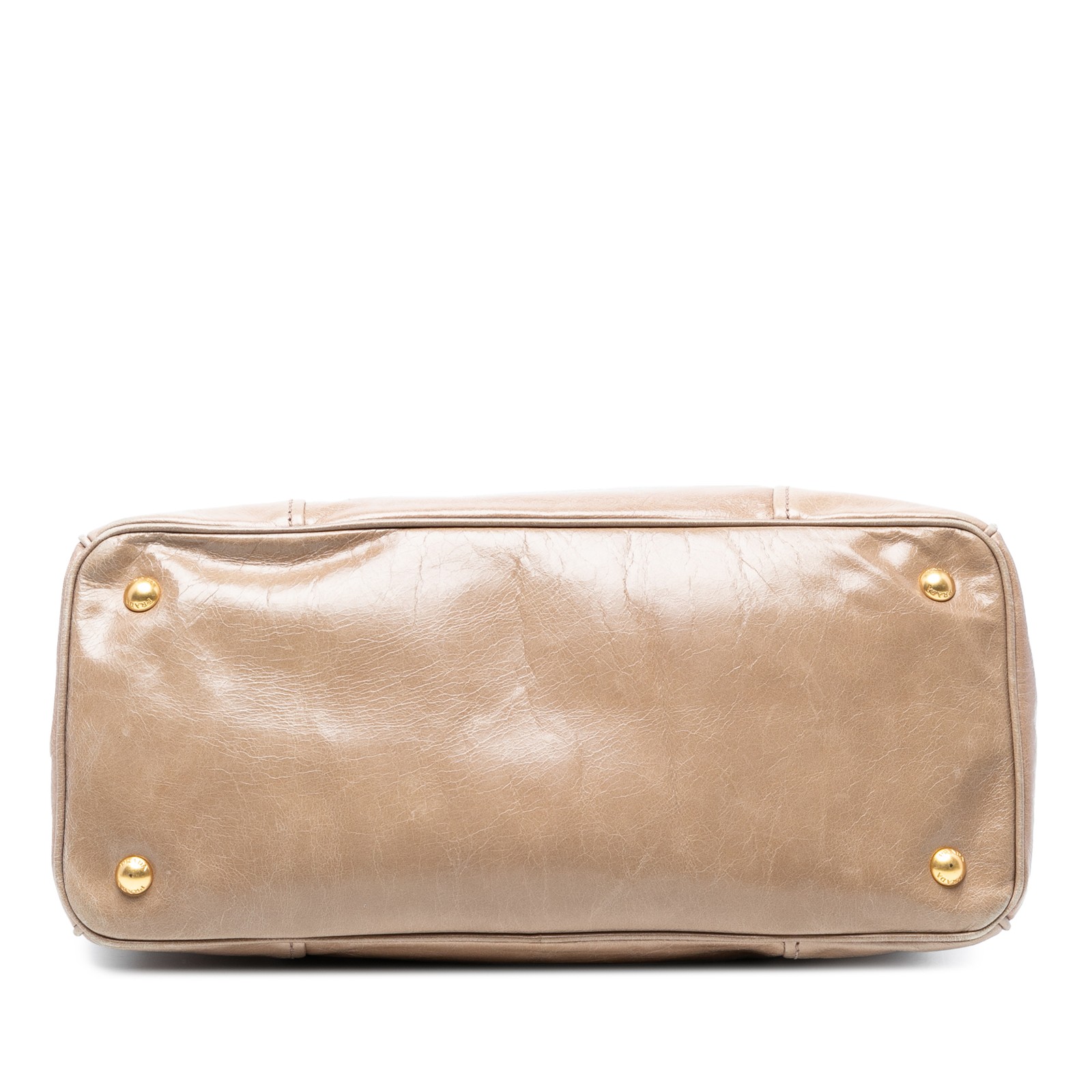 Authenticated Prada Vitello Shine Open Convertibl… - image 3