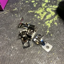 10@ clips for crystal Radio or electronics-$5 + postage