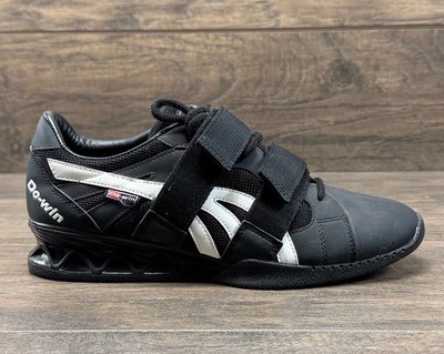 Do-Win Weightlifting Shoes Mens 10 Black White Gym Powerlifting