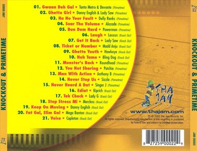 VARIOUS ARTISTS - THA JAM RIDDIM SERIES#1: KNOCKOUT AND PRIMETIME NEW CD