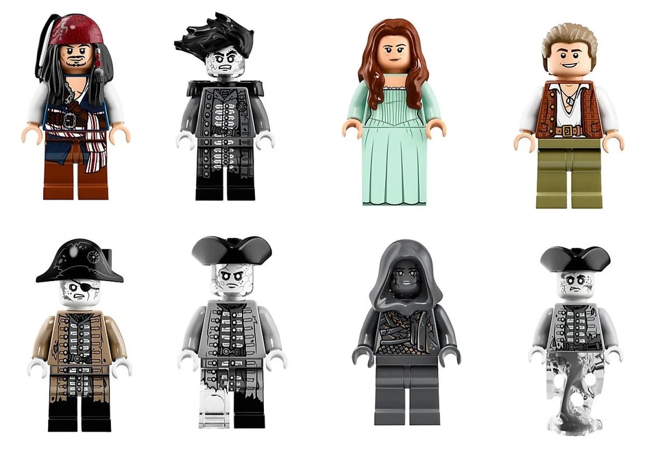 LEGO PIRATES OF THE CARIBBEAN: Silent Mary  (71042) CUSTOM (With Figures) - Image 3 of 3