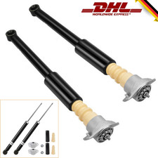 2x Stossdämpfer hinten + Domlager + Staubmanschetten Für VW Polo Audi A1 Seat.