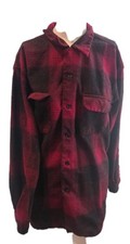 Pendleton Men's Shirt Extra Large Buffalo Plaid Wool Board Loop Collar
