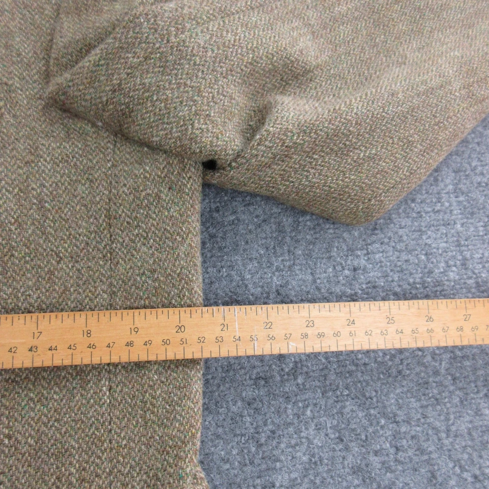 Abrigo deportivo Orvis para hombre grande marrón verde tweed espiga Highland tweeds EE. UU. Foto 4 de 4