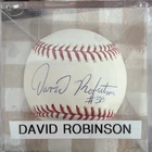 David Robertson NY Yankees Autographed Baseball 09 WS Champ Steiner MLB