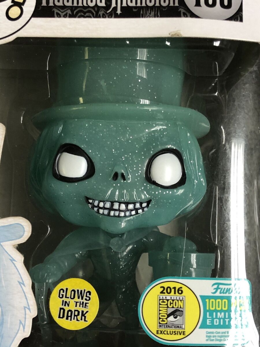 2016 funko Pop hatbox ghost 165 SDCC gitd LE 1000 Rare 2016 funko Pop hatbox ghost 165 SDCC gitd LE 1000 Rare