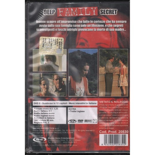 Deep Family Secret DVD Arthur Allan Seidelman / Sigillato 8032442208302 - Picture 2 of 2