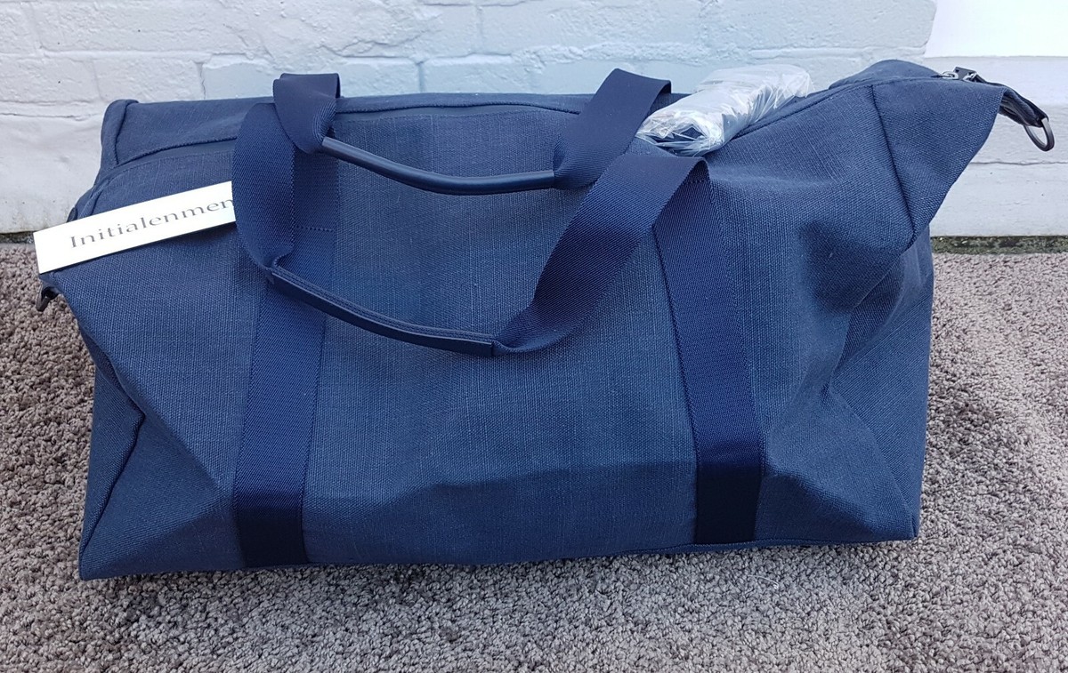 ROLEX travel XXL BAG NEW 100 % ORIGINAL BLUE leather HOLIDAY BAG +