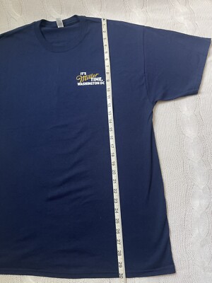 It’s Miller Time Mens “It's Miller Time” T Shirt Dark Navy Blue Size XL