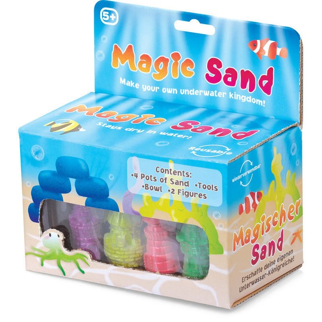 underwater sand toy