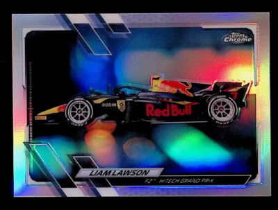 Liam Lawson 2021 Topps Chrome F1 Refractor #126