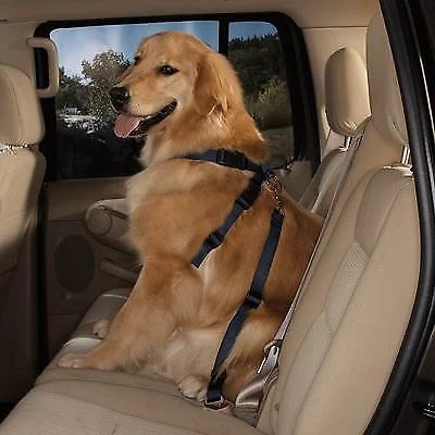 HDP Dog Car Harness Safety Seat Belt Gear Travel System Adjustable