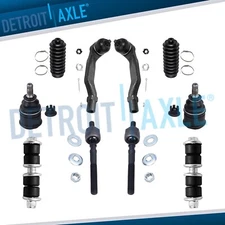 Front Lower Ball Joint Sway Bar Inner Outer Tie Rod for 1988-91 Honda Civic CRX