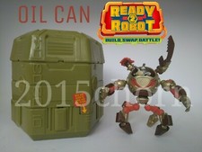 READY 2 ROBOT OIL CAN + THREE PETE SERIE 1 MGA Giochi Preziosi NUOVO NEW