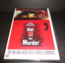 DIAL M FOR MURDER-After failed murder attempt,Ray Milland frames Grace Kelly-DVD