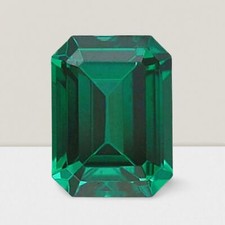 Emerald Octagon Cut Gemstone 5.1 Cts - 12x10 mm VVS Loose Gem