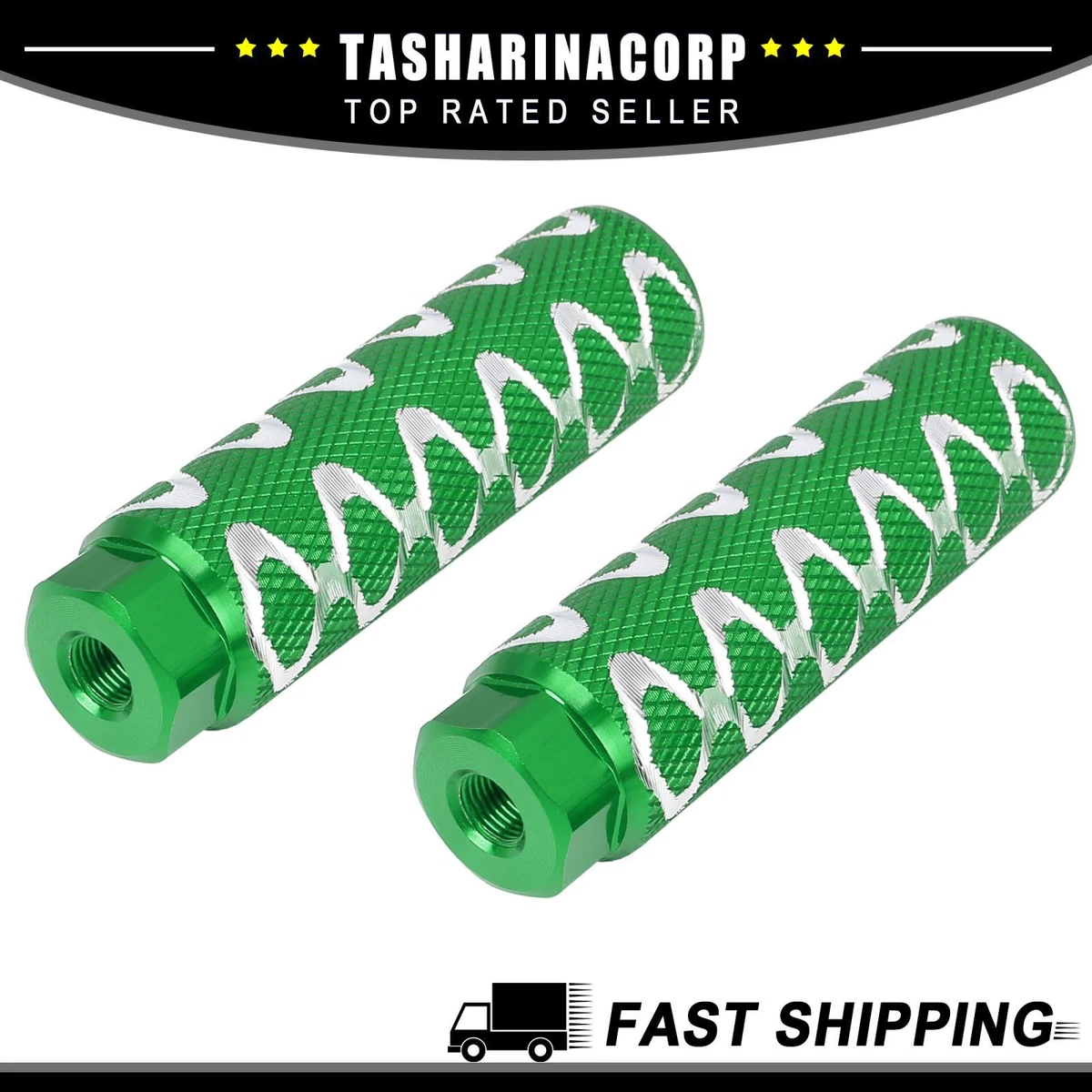 Green bike pegs outlet