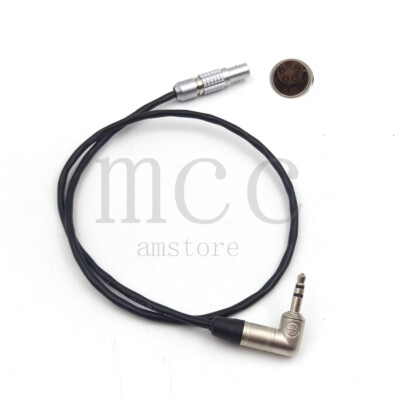 Timecode Cable 3.5mm Jack Tentacle to Arri Alexa Mini LF ZCAM E2 0B 5 Pin 20''