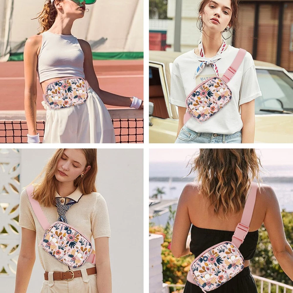 Trendy Crossbody Waist Fanny Pack Belt Bag Small Travel Essential Birthday Gift  