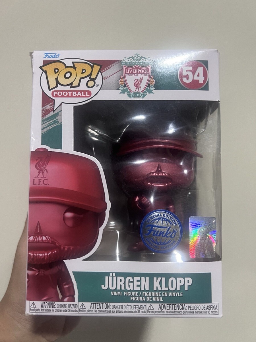 Jurgen Klopp RED LFC Limited Box Damaged Vaulted Funko Pop