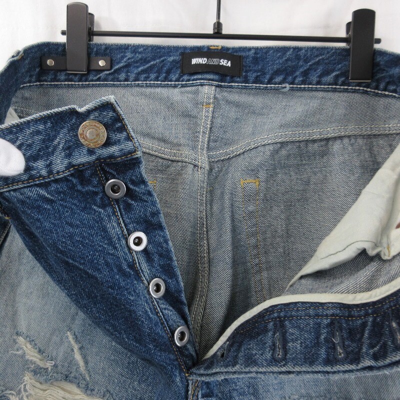 WIND AND SEA × MINEDENIM .straight 5POCKET Uss 24MND-WAS002 WIND AND SEA × MINEDENIM .straight 5POCKET Uss 24MND-WAS002