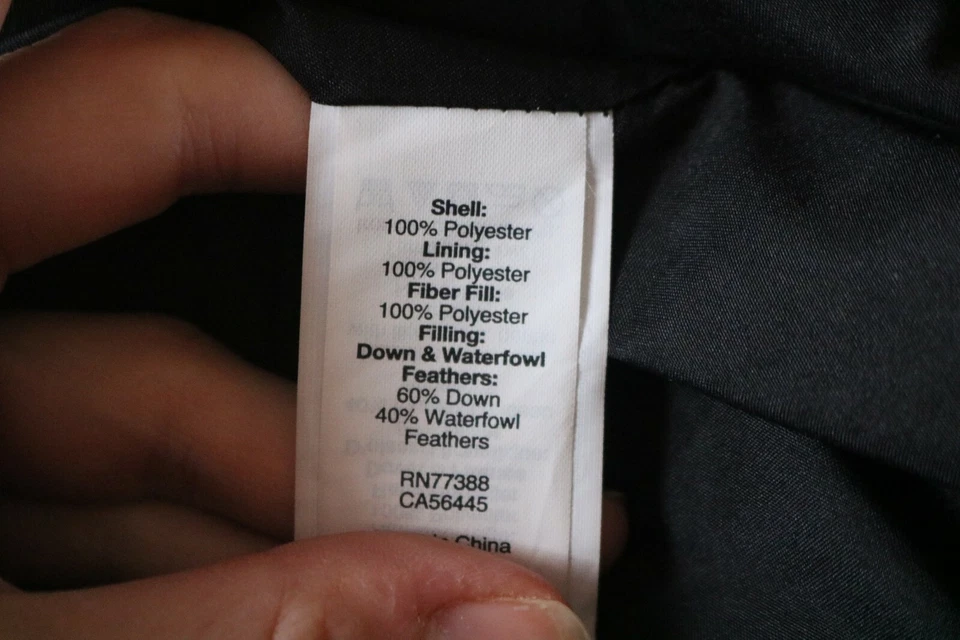 J. Crew Women’s Long Puffer Jacket Hooded Belted Down Waterfowl Feather Black - Image 4 of 4