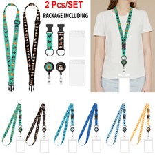 2 Pcs Cruise Lanyards Waterproof ID Badge Holder for All Cruises Ships Key Cards