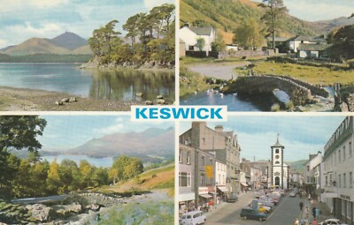 Postkarte Keswick Cumbria / Lake District [Webster] Meine Ref VZ