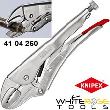Knipex Locking Pliers Mole Grip Vice Clamp Wrench 250mm Galvanised 41 04 250