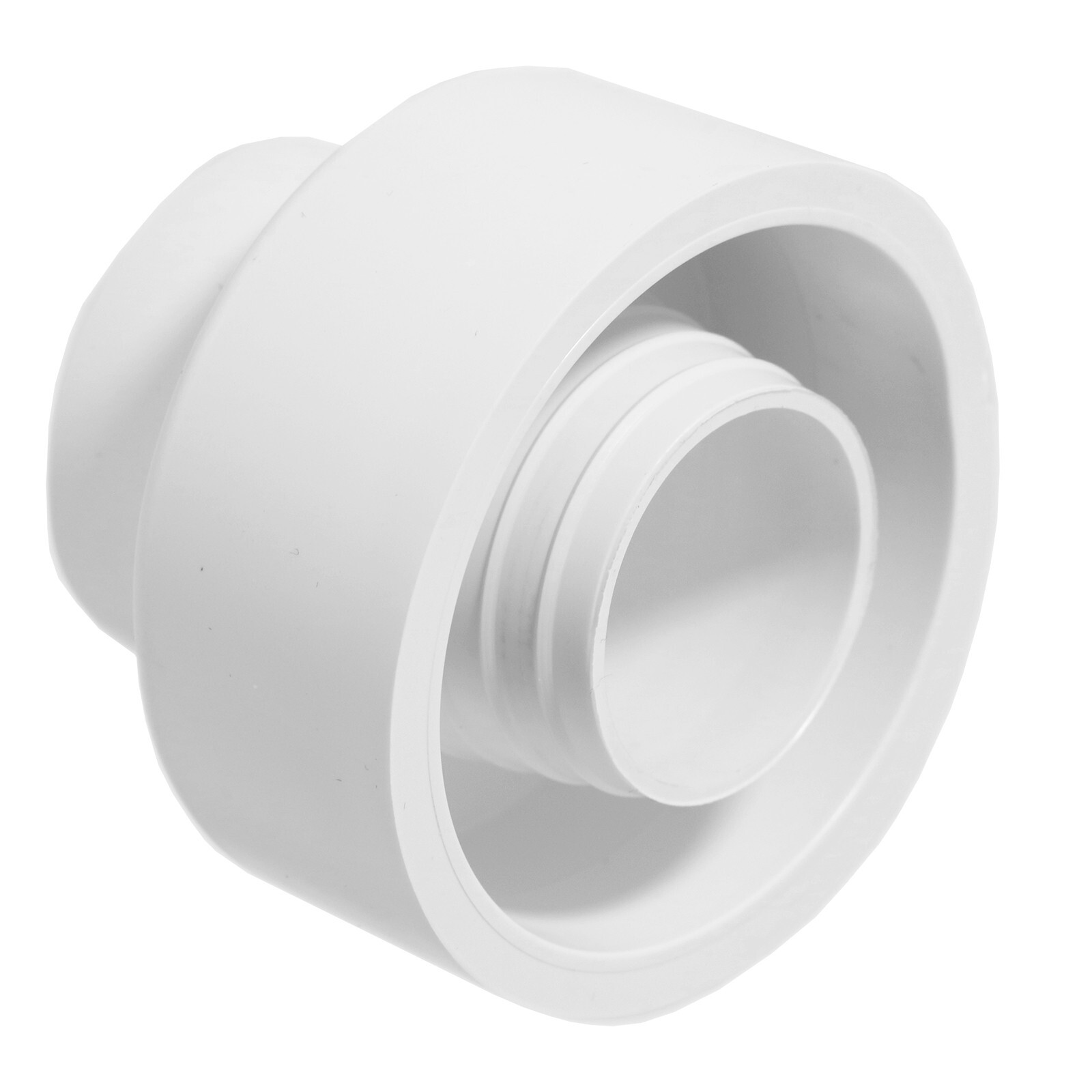 External Toilet Flush Cone Rubber White Pipe to Pan Sealing Washer WC Connector