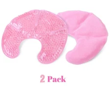 Hot Cold Breast Gel Bead Ice Pack (2 Pack) by FOMI Care | New in damaged box