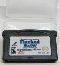 Nintendo Game Boy Advance Flush Away Game in Clear Case.