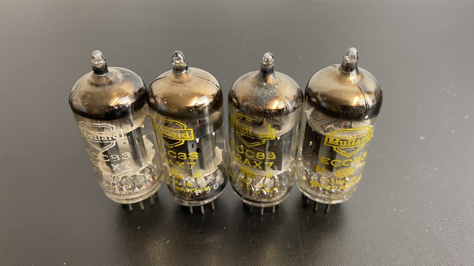 4 x Mullard Radio Valve Tube ECC83 / 12AX7 eBay