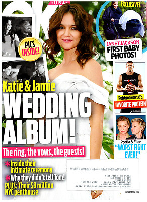 OK! Magazine May 1 2017 Katie Holmes Jamie Foxx Janet Jackson Charlize Theron