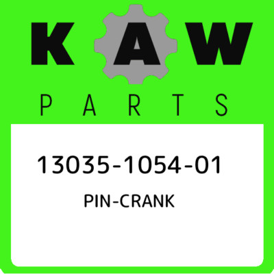 13035-1054-01 Kawasaki Pin-crank 13035105401, New Genuine OEM Part
