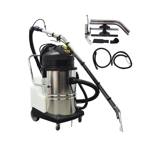 110V 2KW Industrial Carpet Cleaner 13.2gal Tank for Wet/Dry Extraction 116PSI - Picture 6 of 23