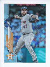 2020 Topps Update Series #U-223 CHRIS DEVENSKI Houston Astros RAINBOW FOIL