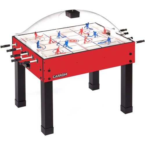 Carrom Super Stick Bubble Hockey Table Red eBay