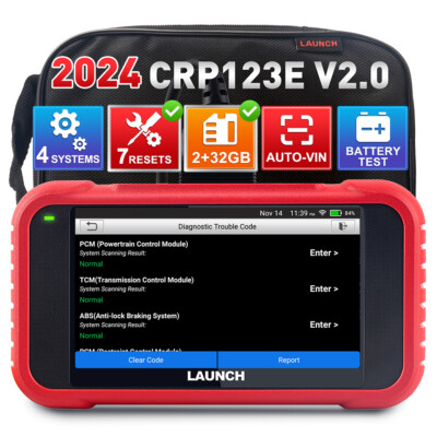 2024 Launch CRP123E V2.0 OBD2 Diagnosegerät Profi KFZ Scanner Fehlerauslesegerät