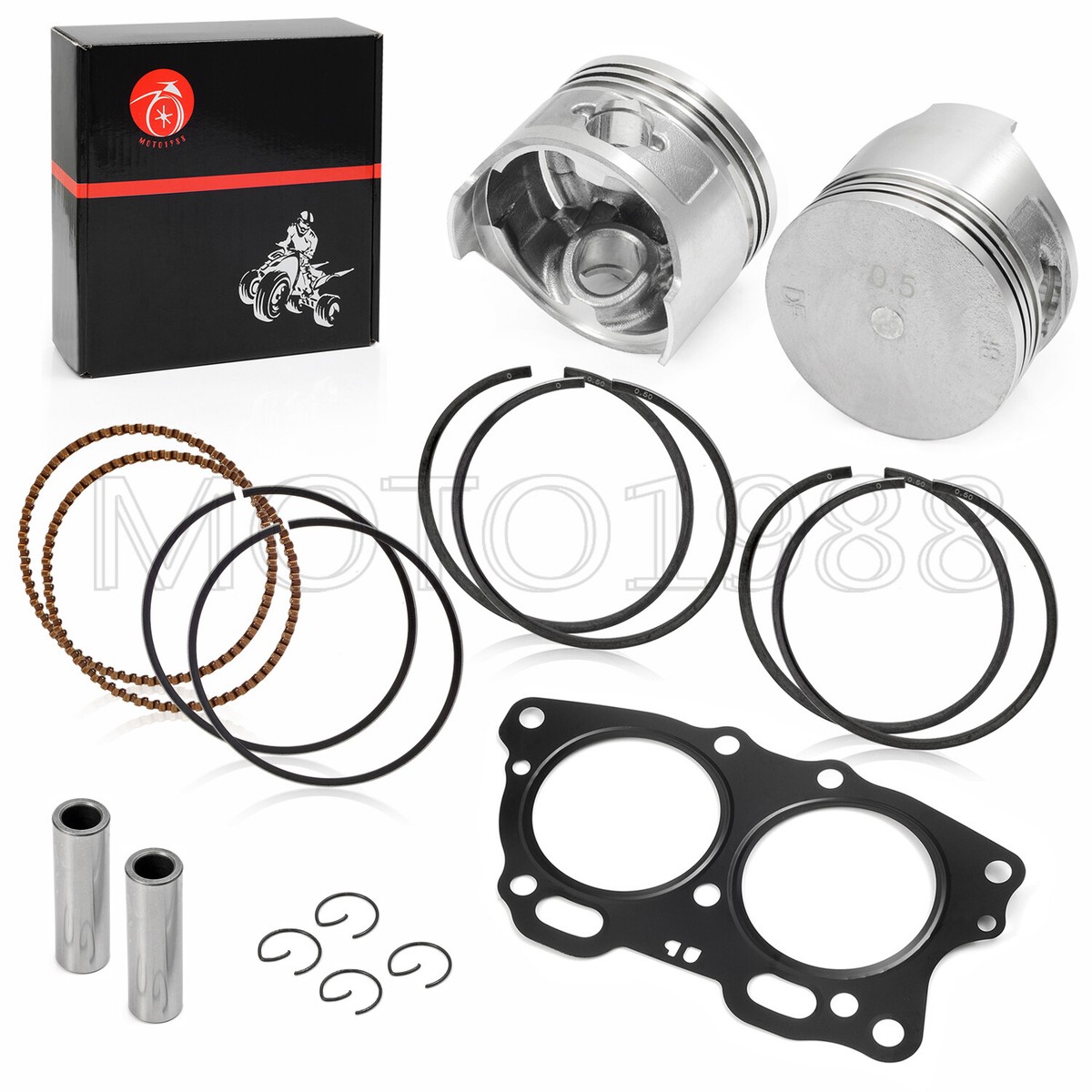 1991-2008 EZGO Golf Cart Robin 295cc EH29C Piston & Ring 0.50mm