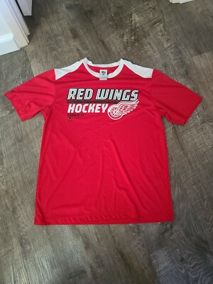 Nhlpa nhl shop detroit red wings dylan Larkin #71 lightweight player shirts sz L
