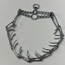 Coastal Pet Titan Dog Prong Training Collar Chrome Plated Fine Prong Anti-Pull