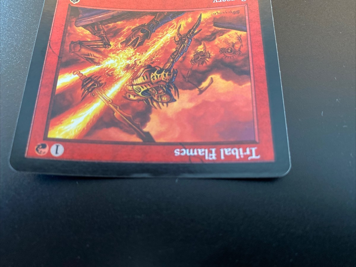 Foil Tribal Flames 176/350 MTG Invasion Set LP+/EX+ English (COPY