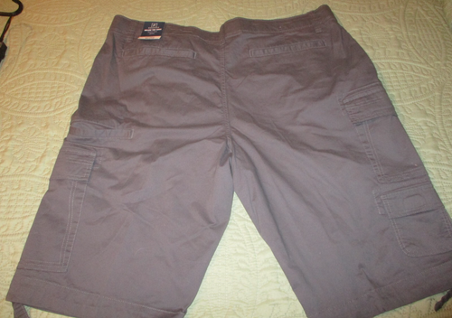 George ~ Sotto il Ginocchio ~ Pantaloncini Uomo ~ Grigio ~ Vita Comfort ~ Elasticizzato ~ Etichette Originali ~ NUOVO - Foto 7 di 16